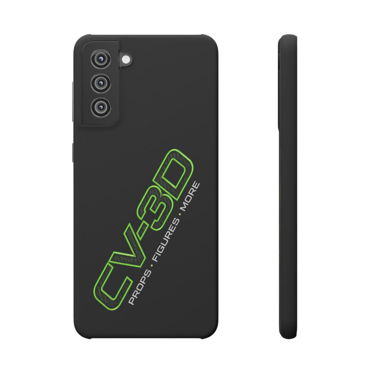 Phone Case - CV-3D Logo Protective Snap Case (Props • Figures • More)