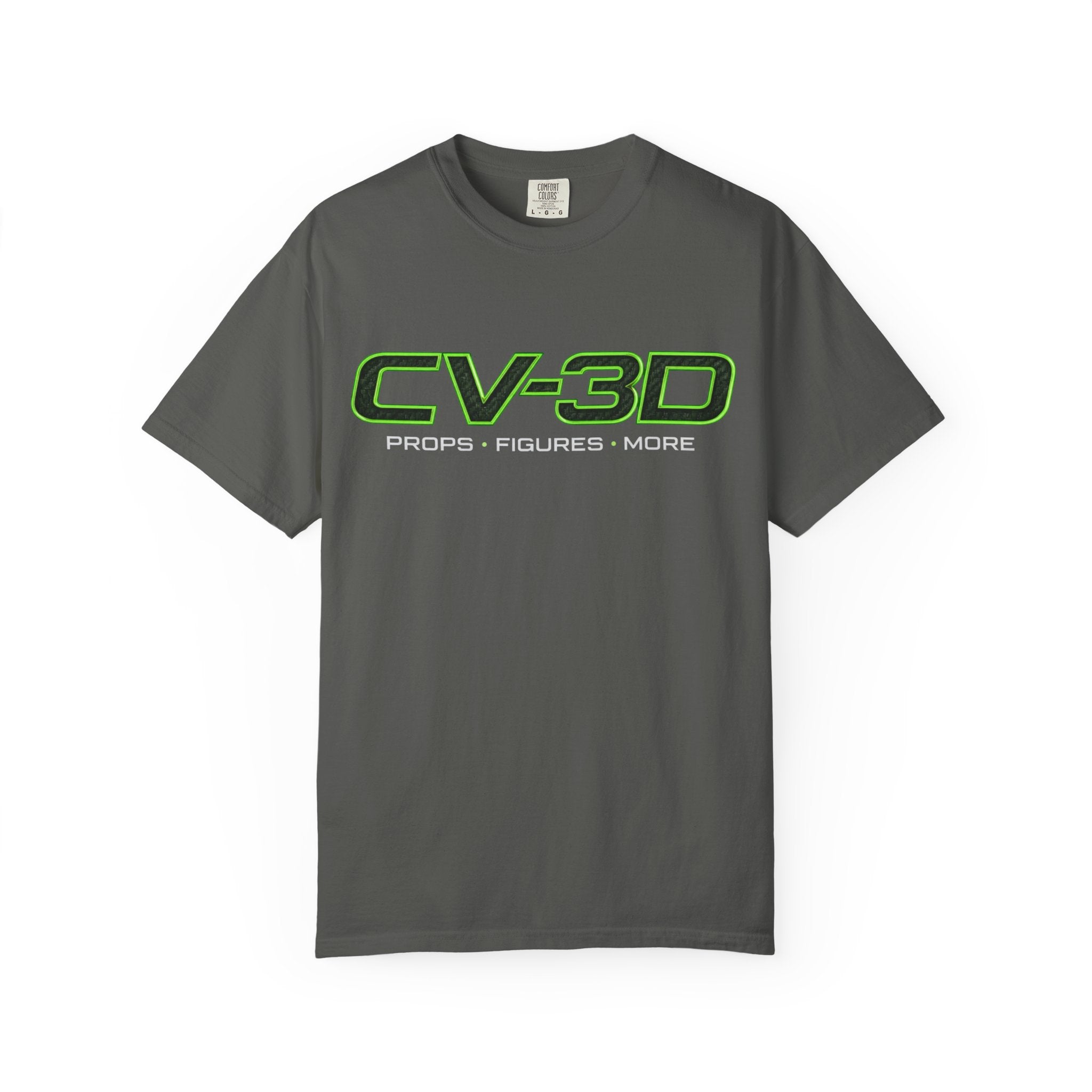 CV-3D Logo T-Shirt — Futuristic Graphic Tee