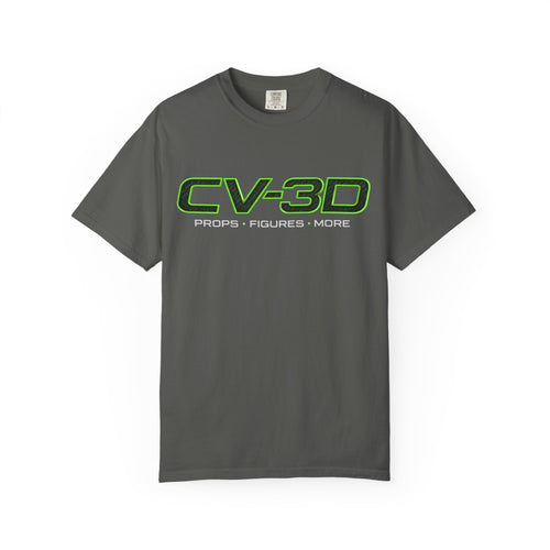 CV-3D Logo T-Shirt — Futuristic Graphic Tee