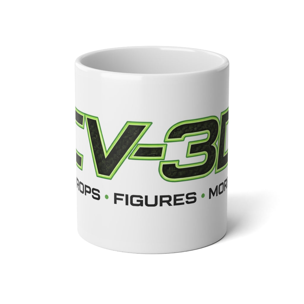 CV-3D Logo 20oz Jumbo Mug — Props, Figures & More Coffee Cup