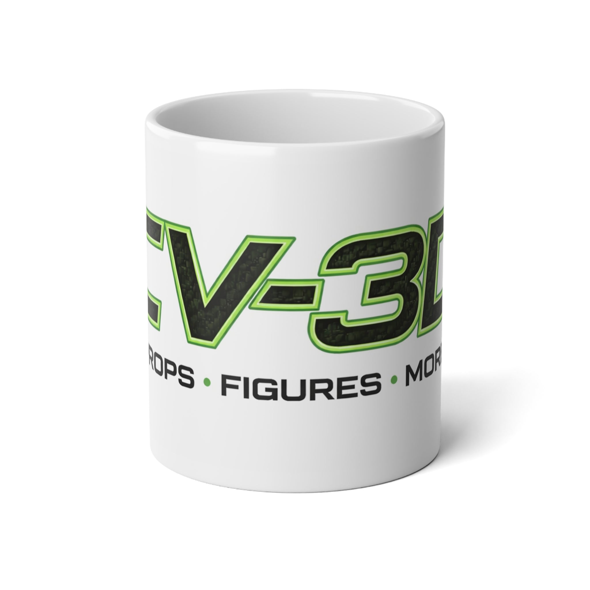 CV-3D Logo 20oz Jumbo Mug — Props, Figures & More Coffee Cup