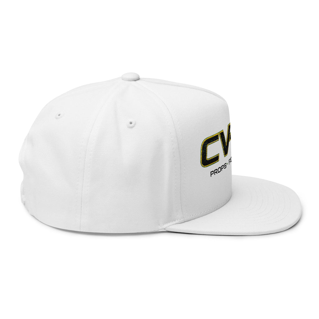 CV-3D Embroidered Flat Bill Cap – Props • Figures • More