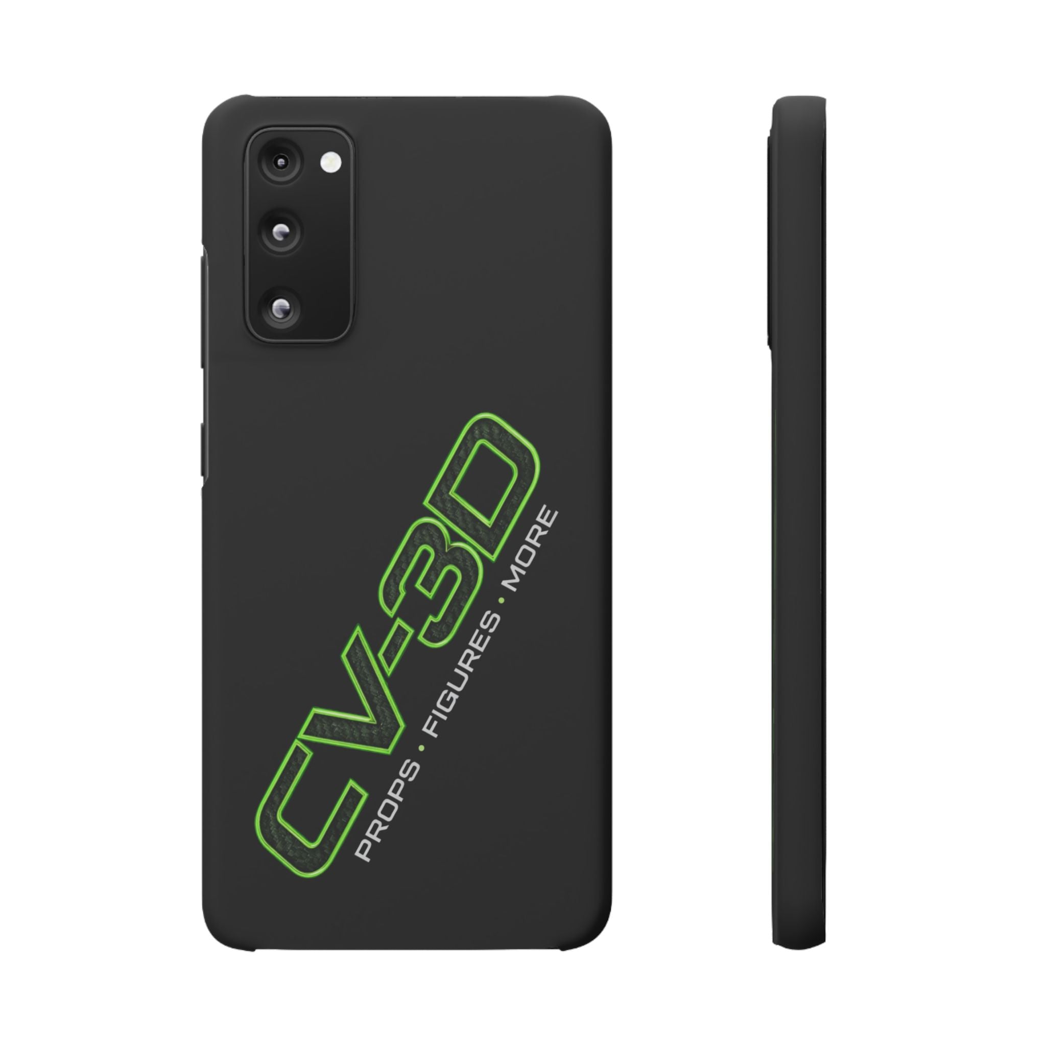 Phone Case - CV-3D Logo Protective Snap Case (Props • Figures • More)