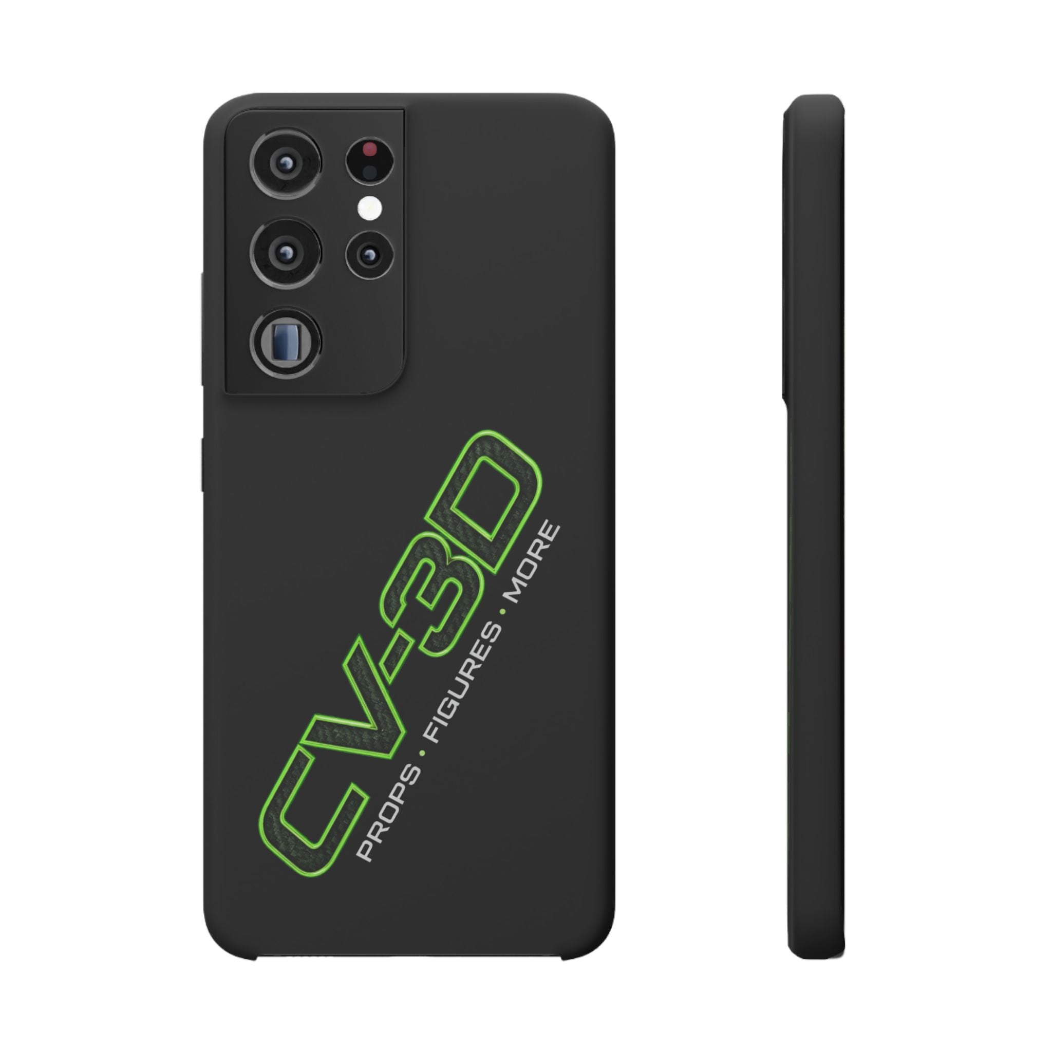 Phone Case - CV-3D Logo Protective Snap Case (Props • Figures • More)