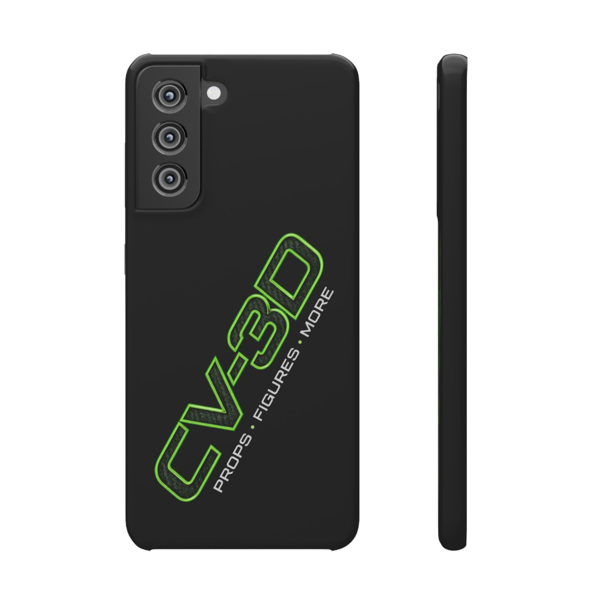 Phone Case - CV-3D Logo Protective Snap Case (Props • Figures • More)