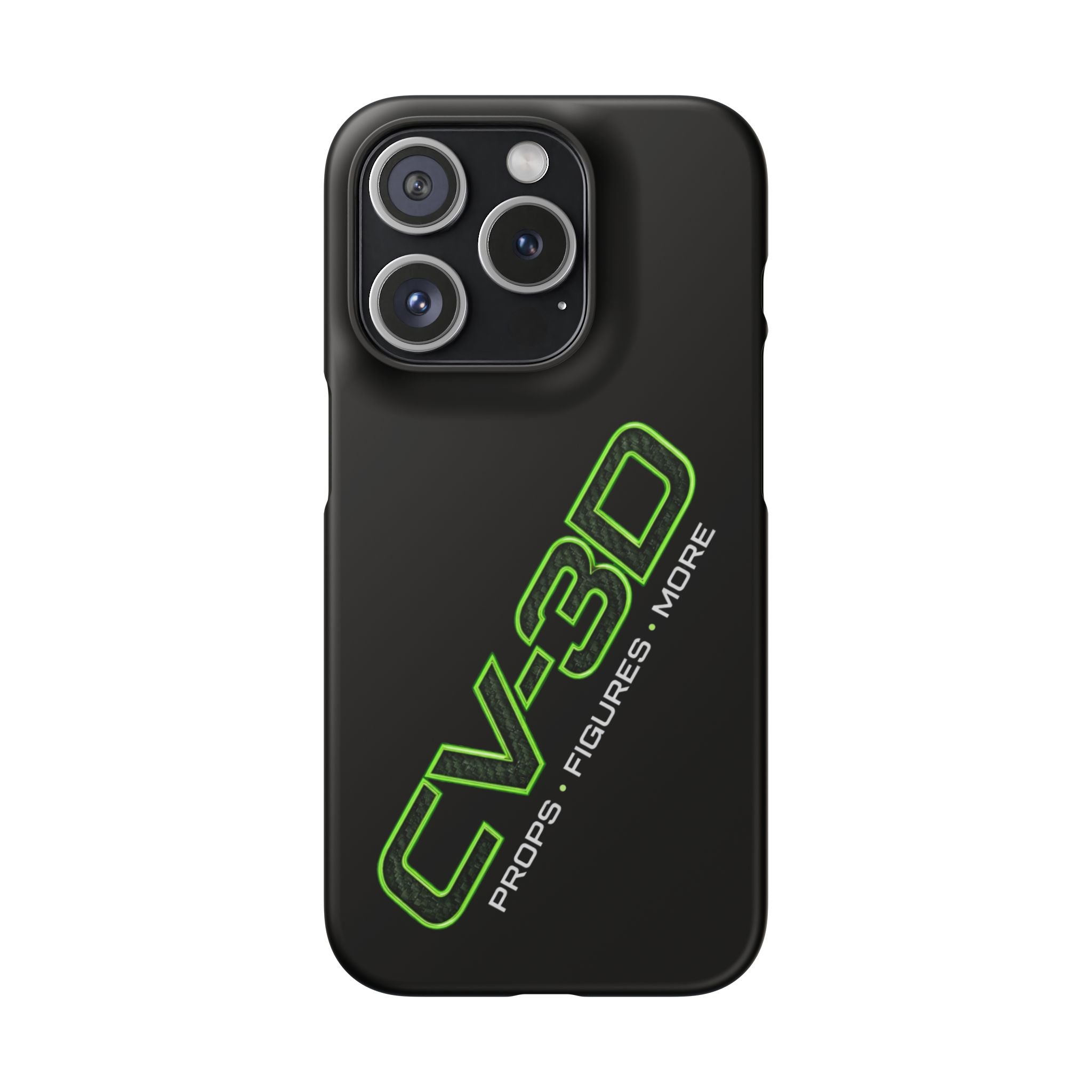 Phone Case - CV-3D Logo Protective Snap Case (Props • Figures • More)