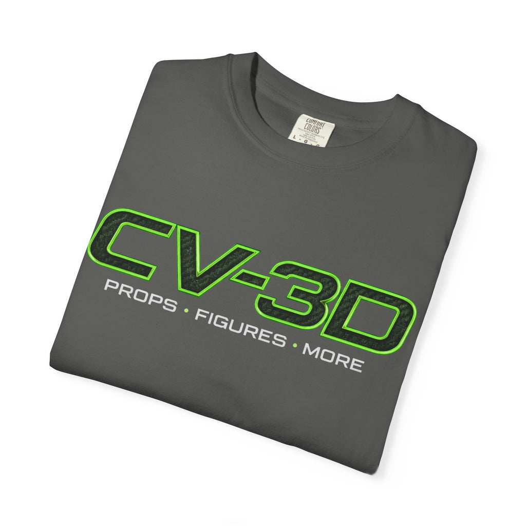 CV-3D Logo T-Shirt — Futuristic Graphic Tee