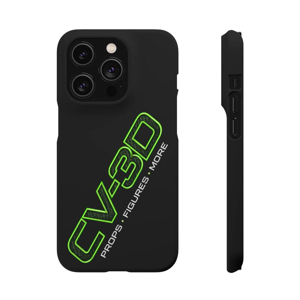 Phone Case - CV-3D Logo Protective Snap Case (Props • Figures • More)