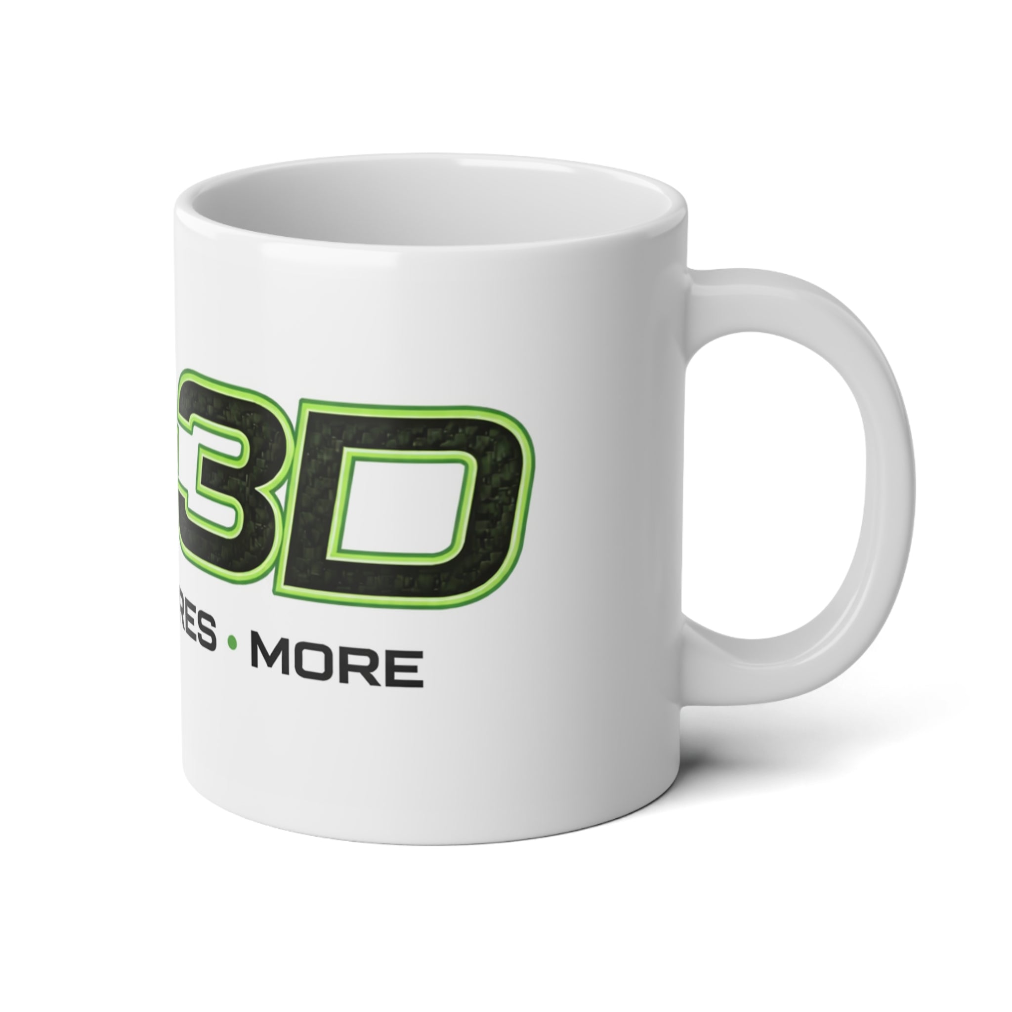 CV-3D Logo 20oz Jumbo Mug — Props, Figures & More Coffee Cup