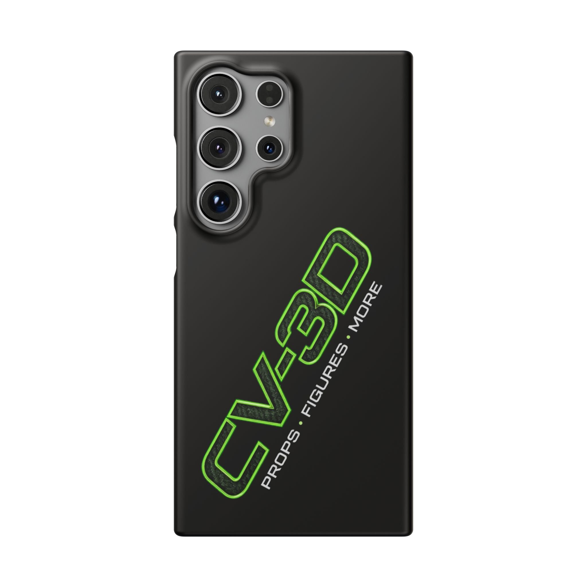 Phone Case - CV-3D Logo Protective Snap Case (Props • Figures • More)