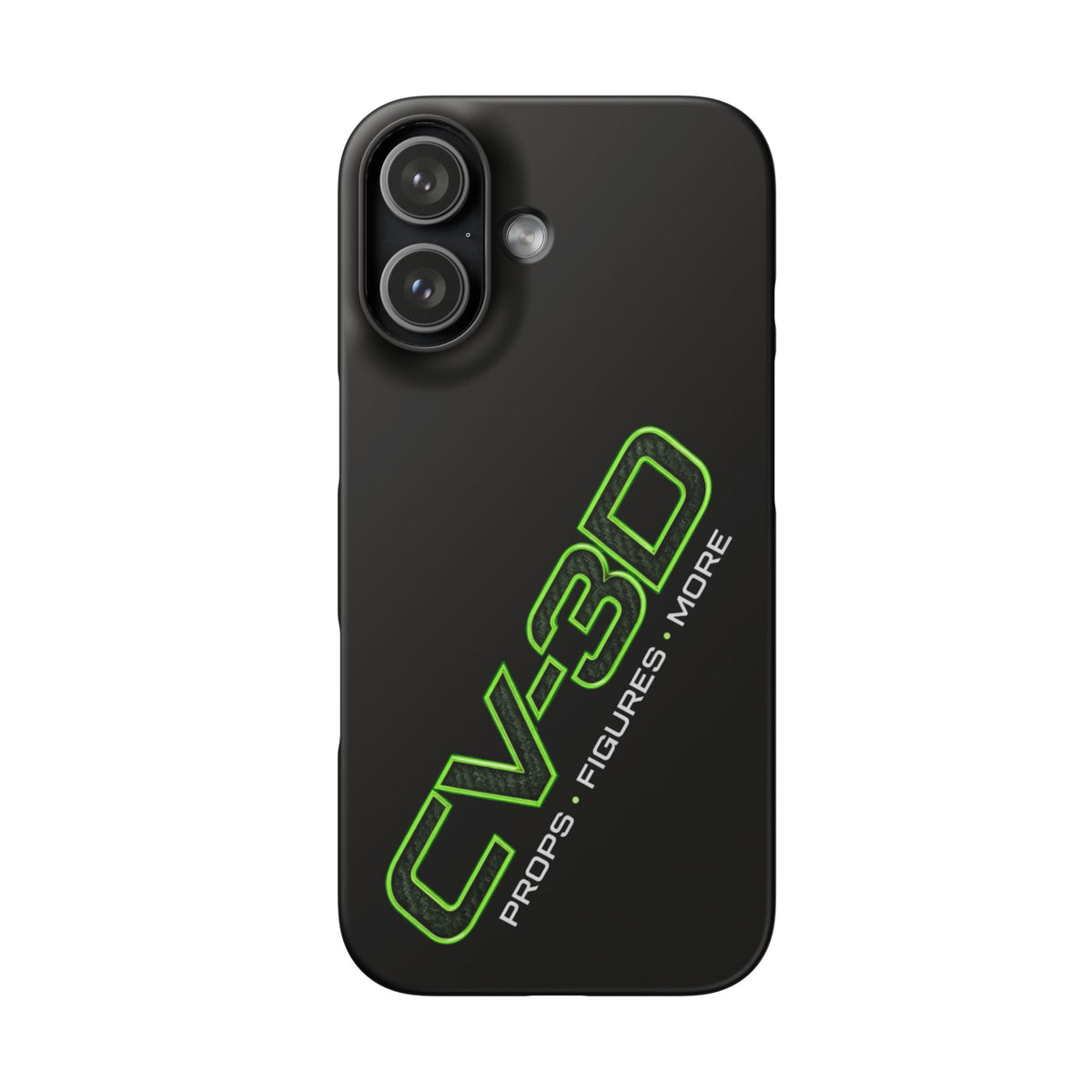 Phone Case - CV-3D Logo Protective Snap Case (Props • Figures • More)