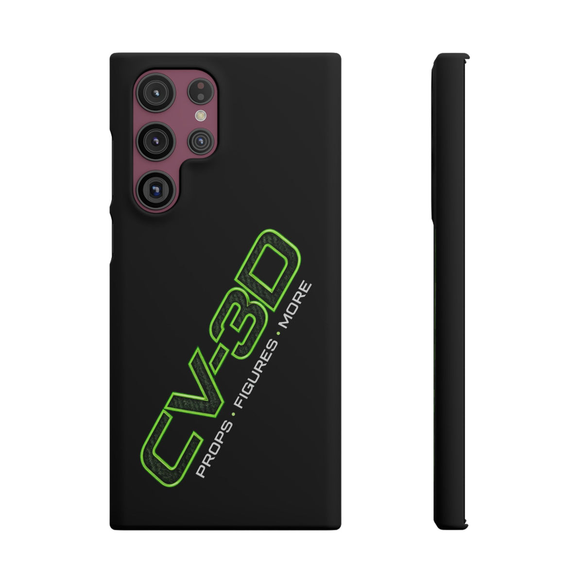 Phone Case - CV-3D Logo Protective Snap Case (Props • Figures • More)
