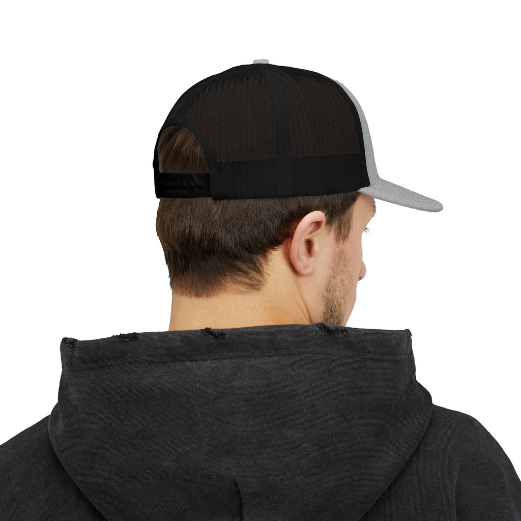 CV-3D Embroidered Trucker Cap — Props, Figures & More Logo Snapback