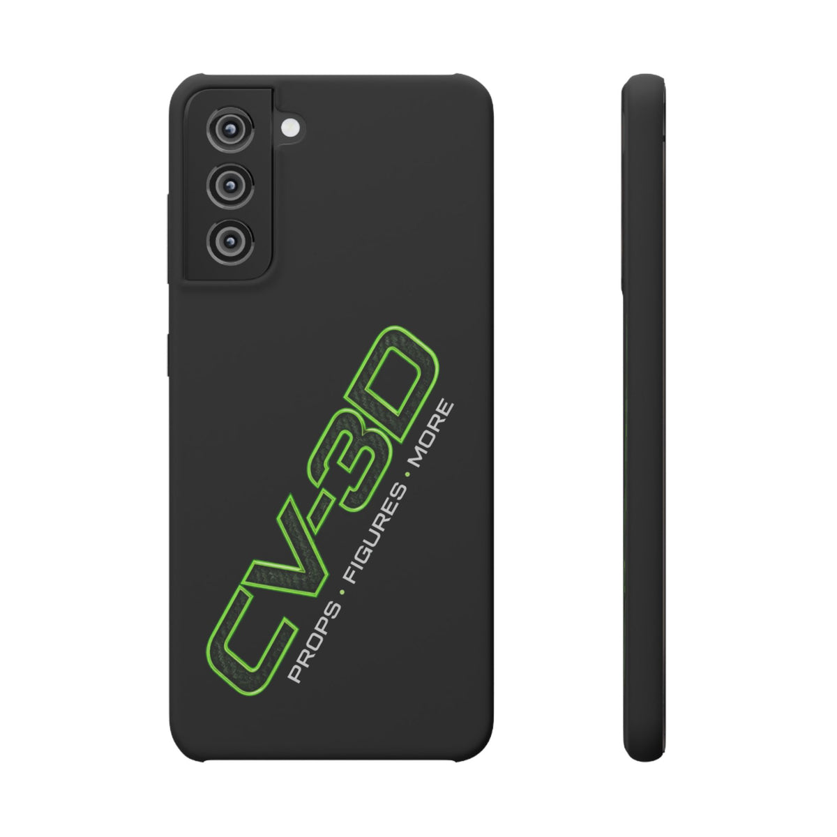 Phone Case - CV-3D Logo Protective Snap Case (Props • Figures • More)