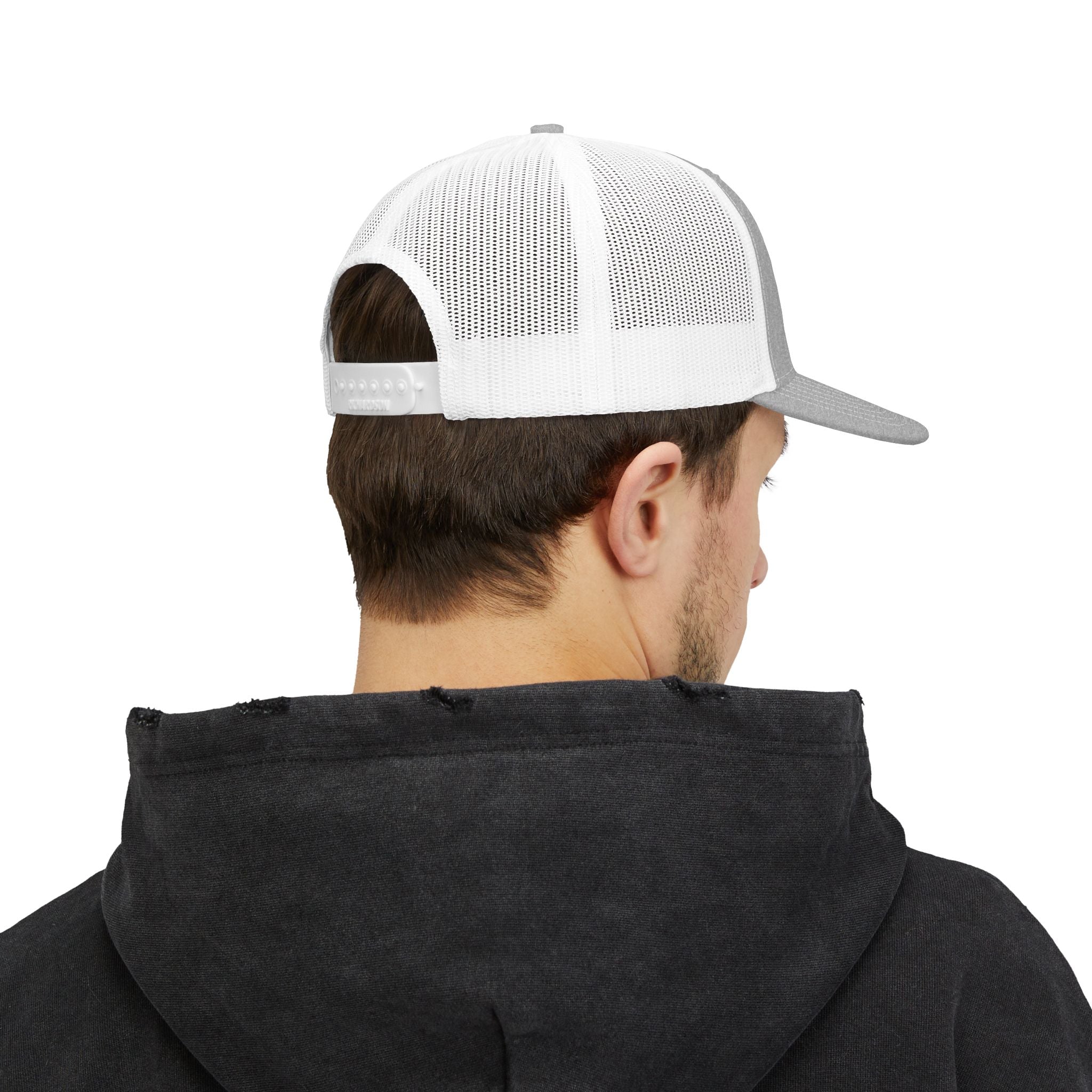 CV-3D Embroidered Trucker Cap — Props, Figures & More Logo Snapback