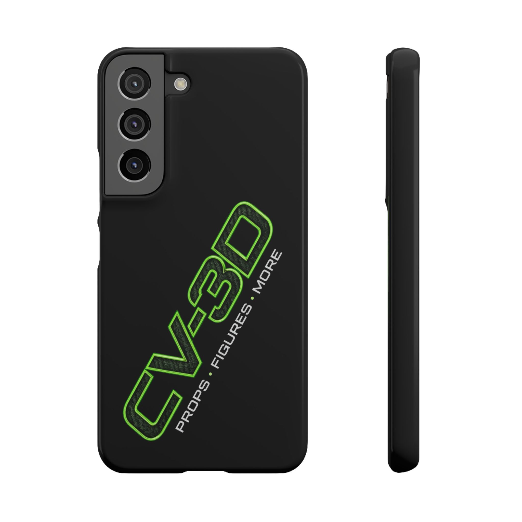 Phone Case - CV-3D Logo Protective Snap Case (Props • Figures • More)