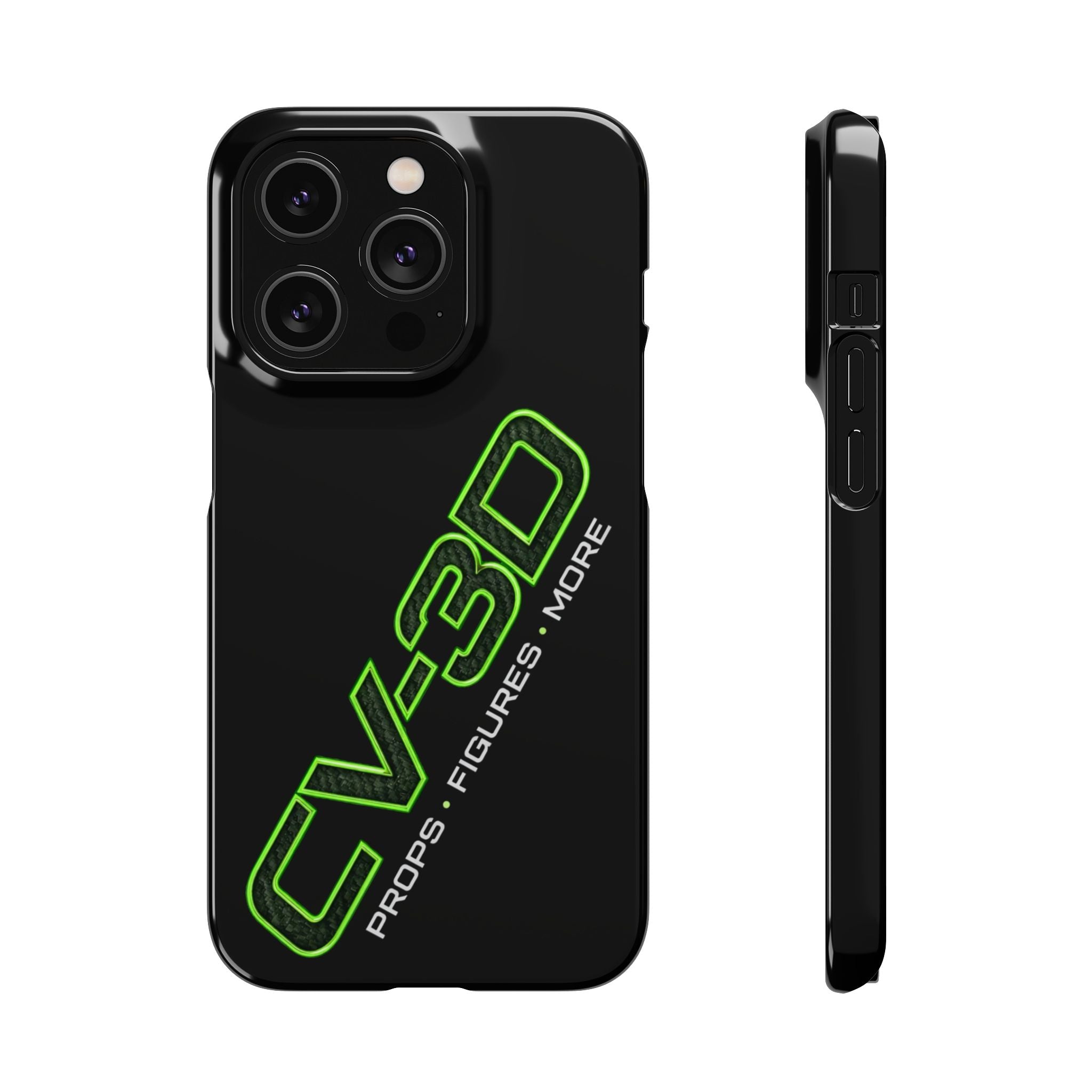 Phone Case - CV-3D Logo Protective Snap Case (Props • Figures • More)