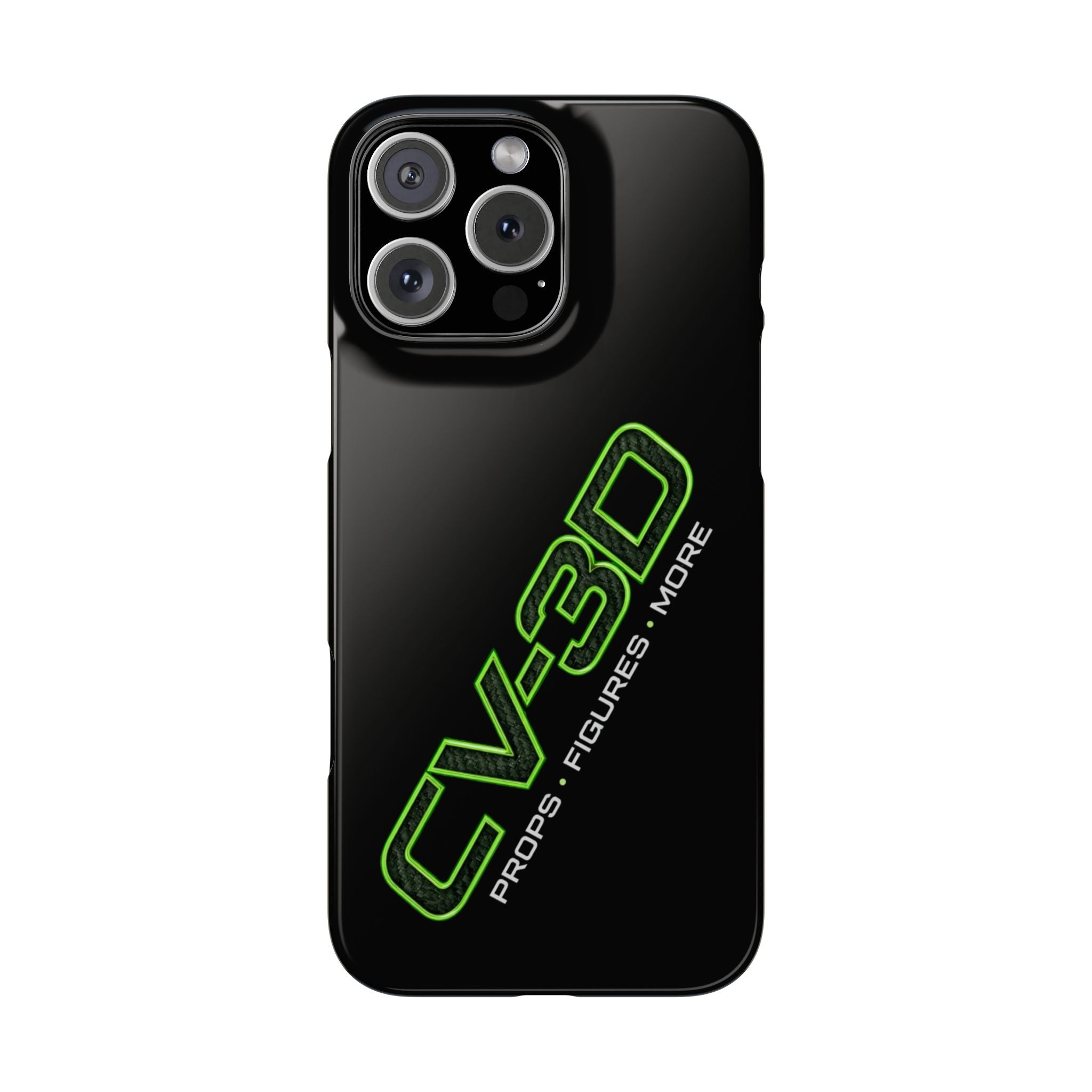Phone Case - CV-3D Logo Protective Snap Case (Props • Figures • More)