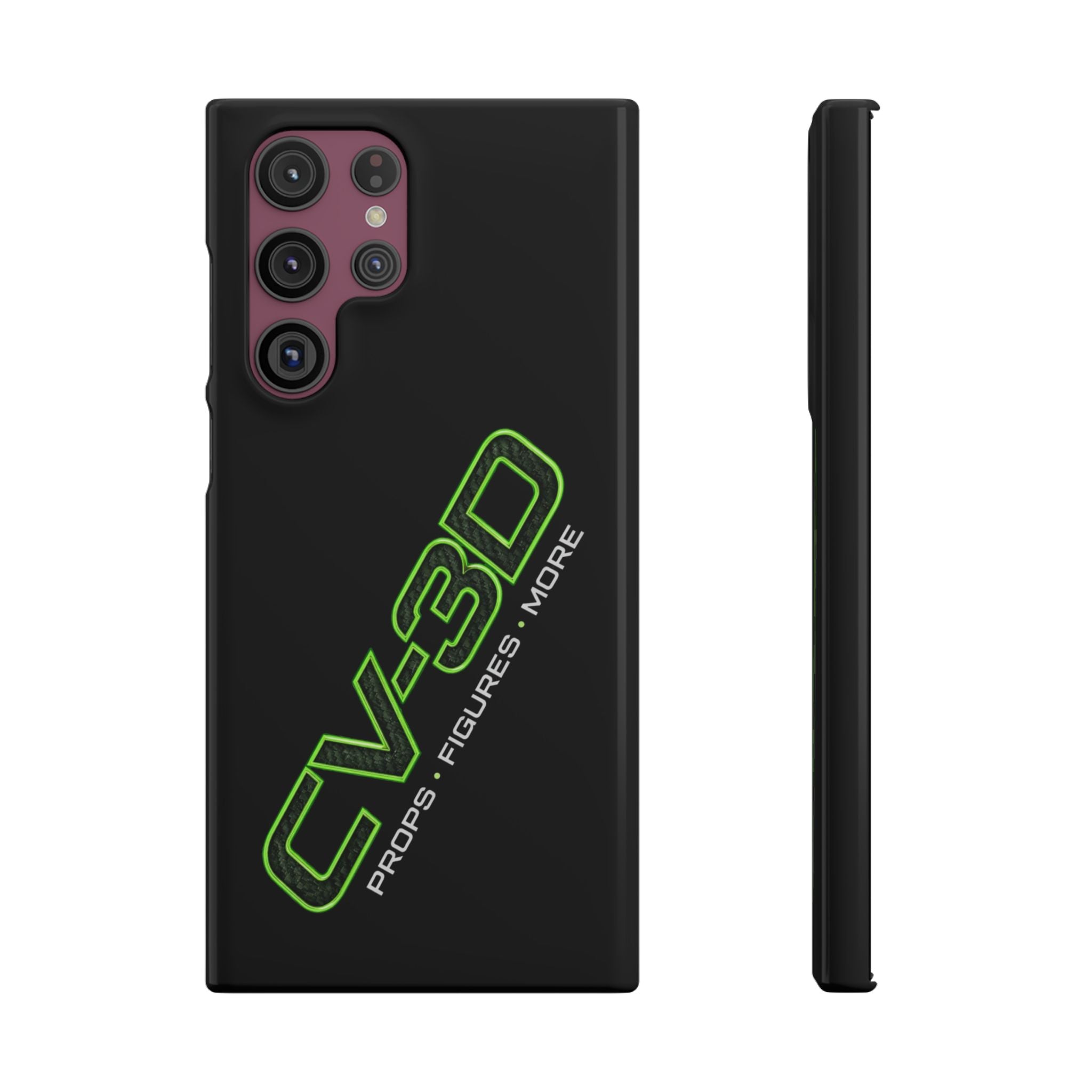 Phone Case - CV-3D Logo Protective Snap Case (Props • Figures • More)