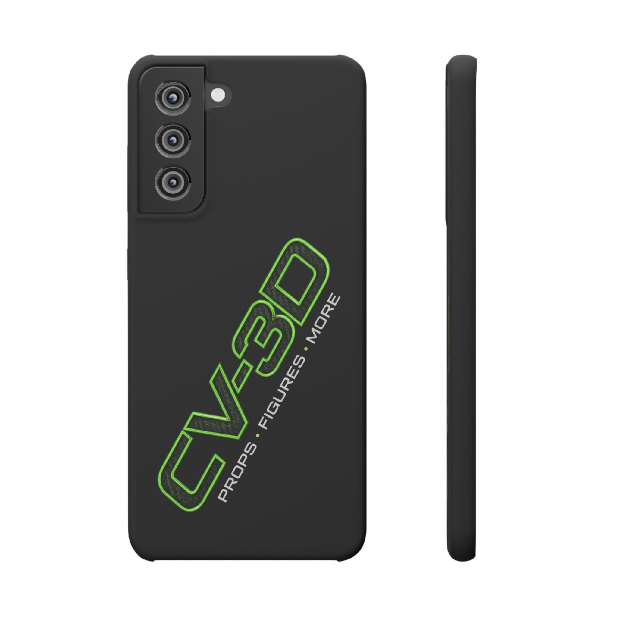 Phone Case - CV-3D Logo Protective Snap Case (Props • Figures • More)