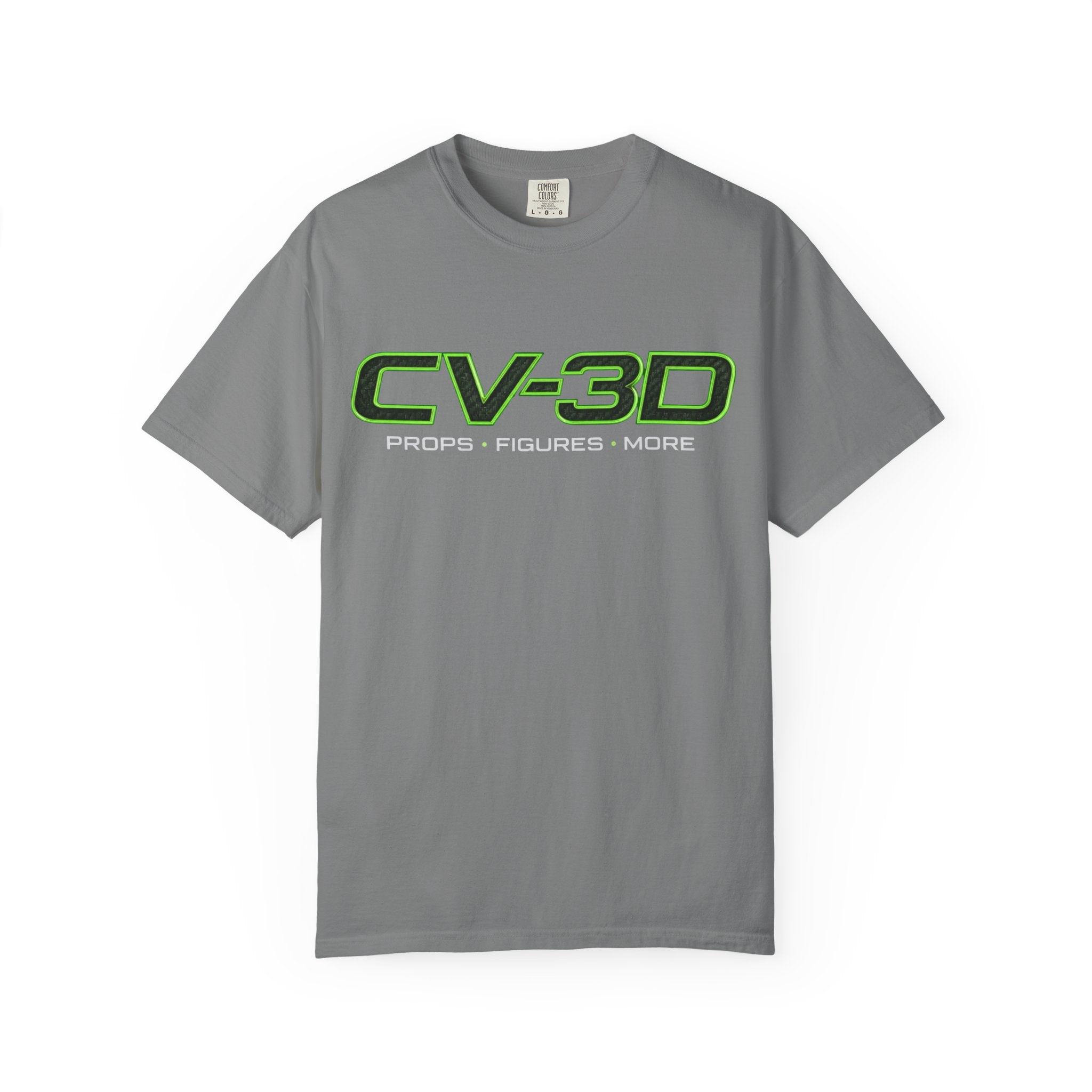 CV-3D Logo T-Shirt — Futuristic Graphic Tee