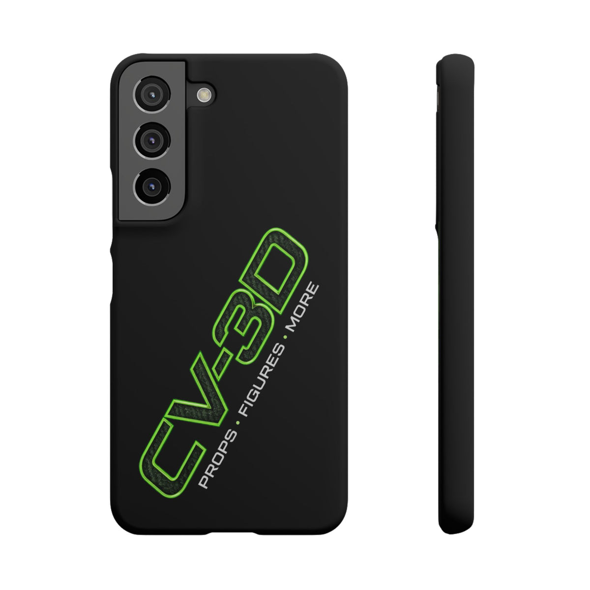 Phone Case - CV-3D Logo Protective Snap Case (Props • Figures • More)