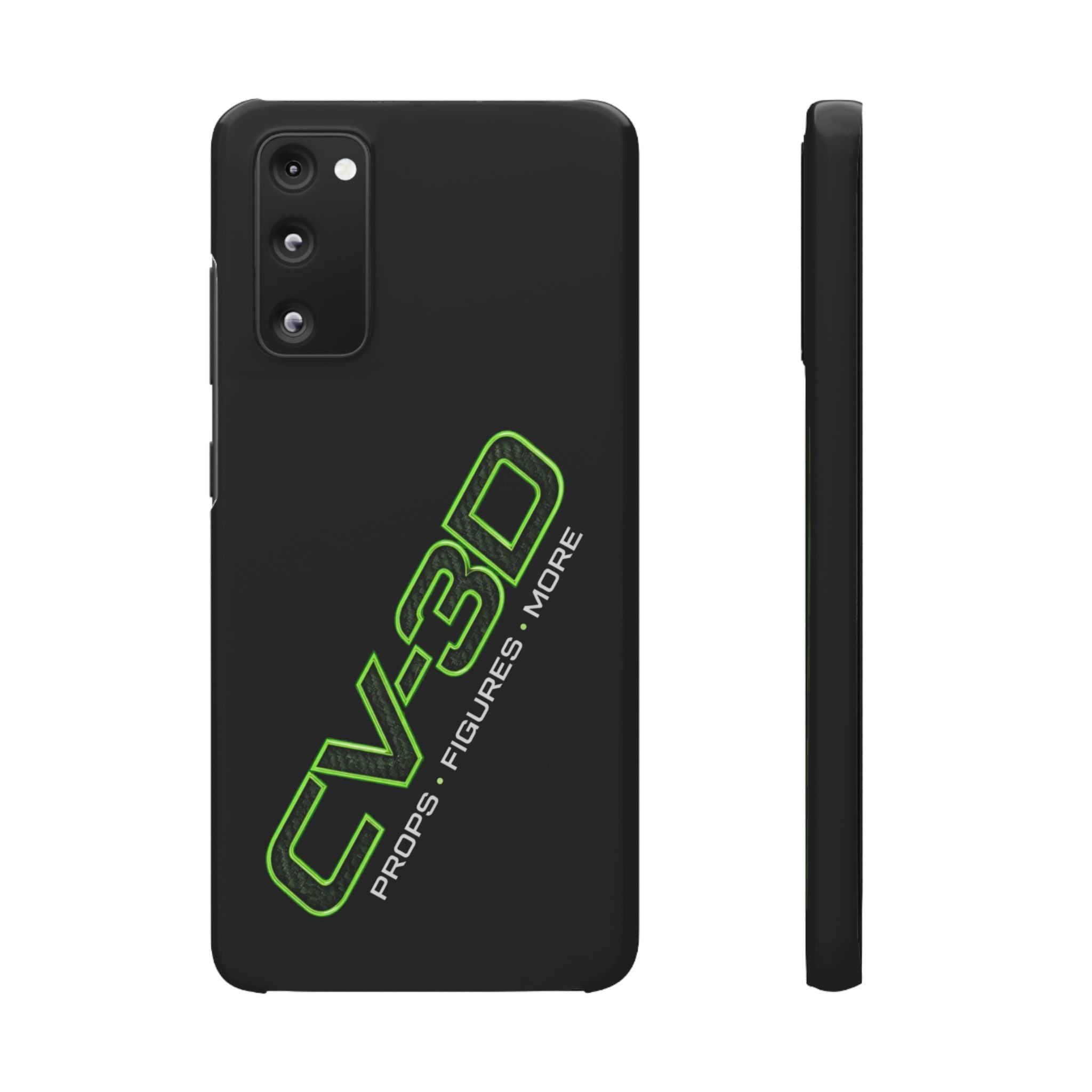 Phone Case - CV-3D Logo Protective Snap Case (Props • Figures • More)