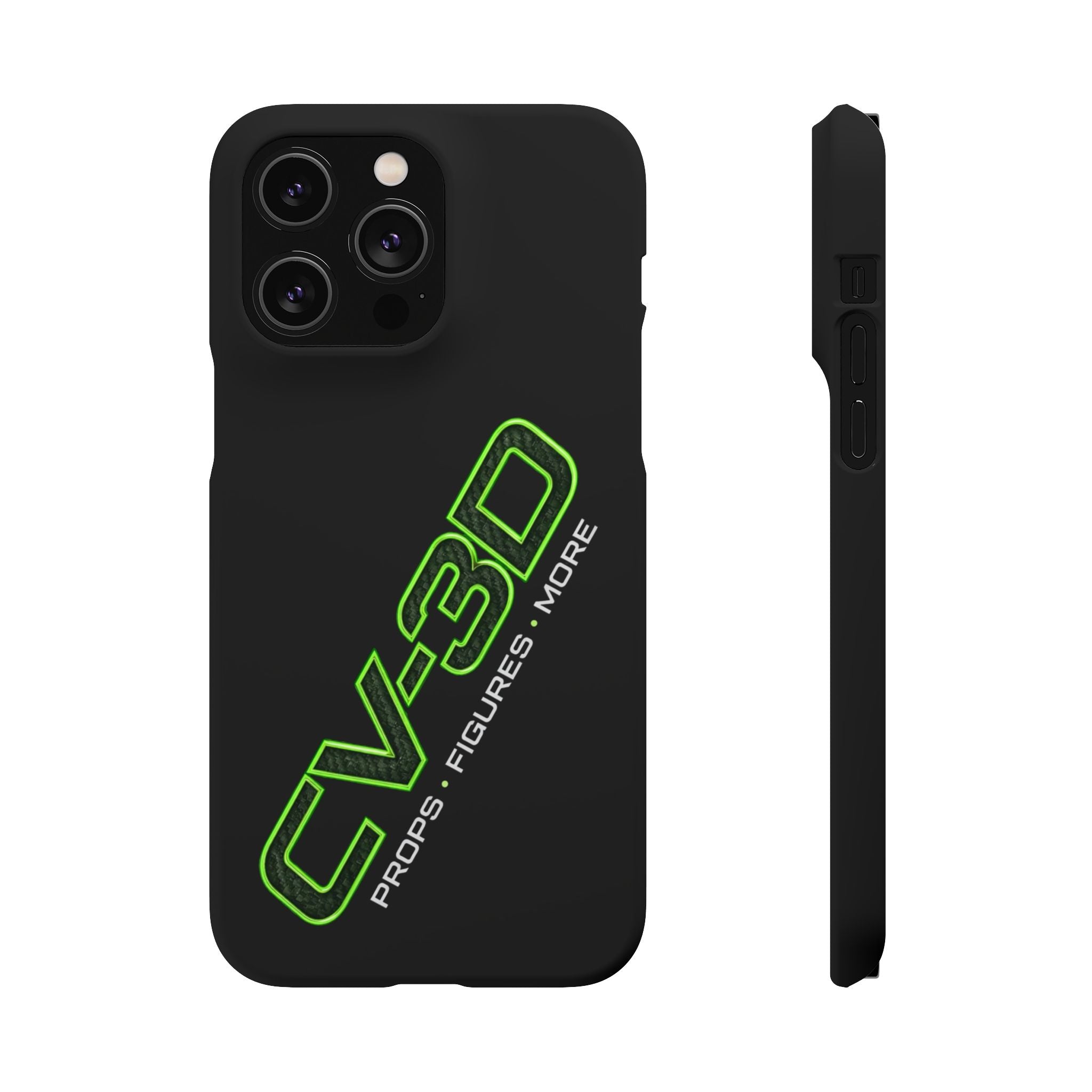 Phone Case - CV-3D Logo Protective Snap Case (Props • Figures • More)