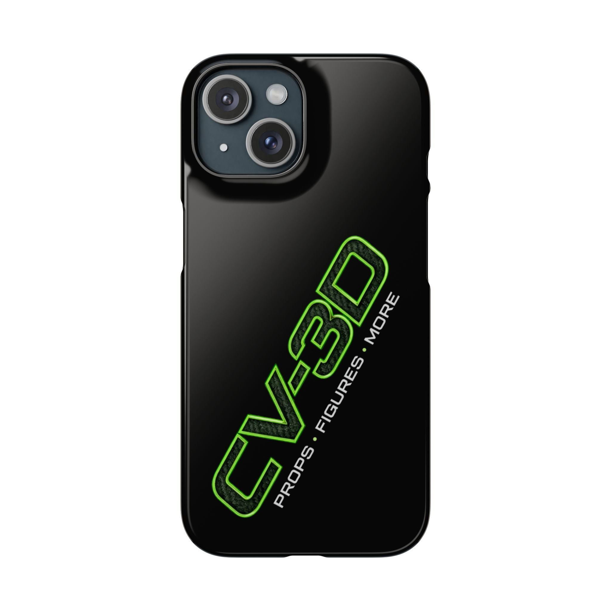 Phone Case - CV-3D Logo Protective Snap Case (Props • Figures • More)